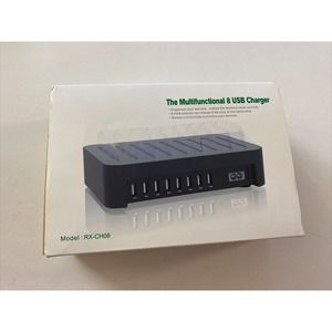 The Multifunctional 8 USB Charger • Model : RX-CH08